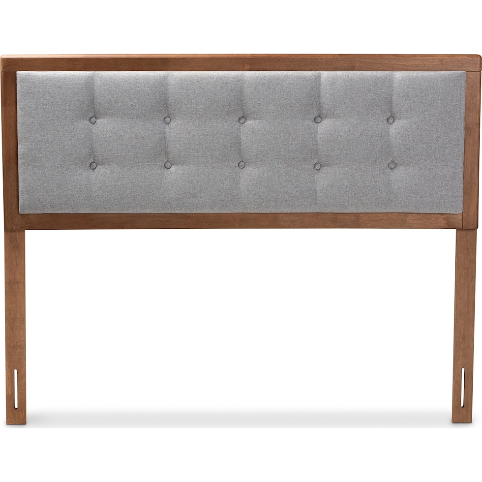 malmo gray queen headboard   