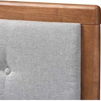 malmo gray queen headboard   