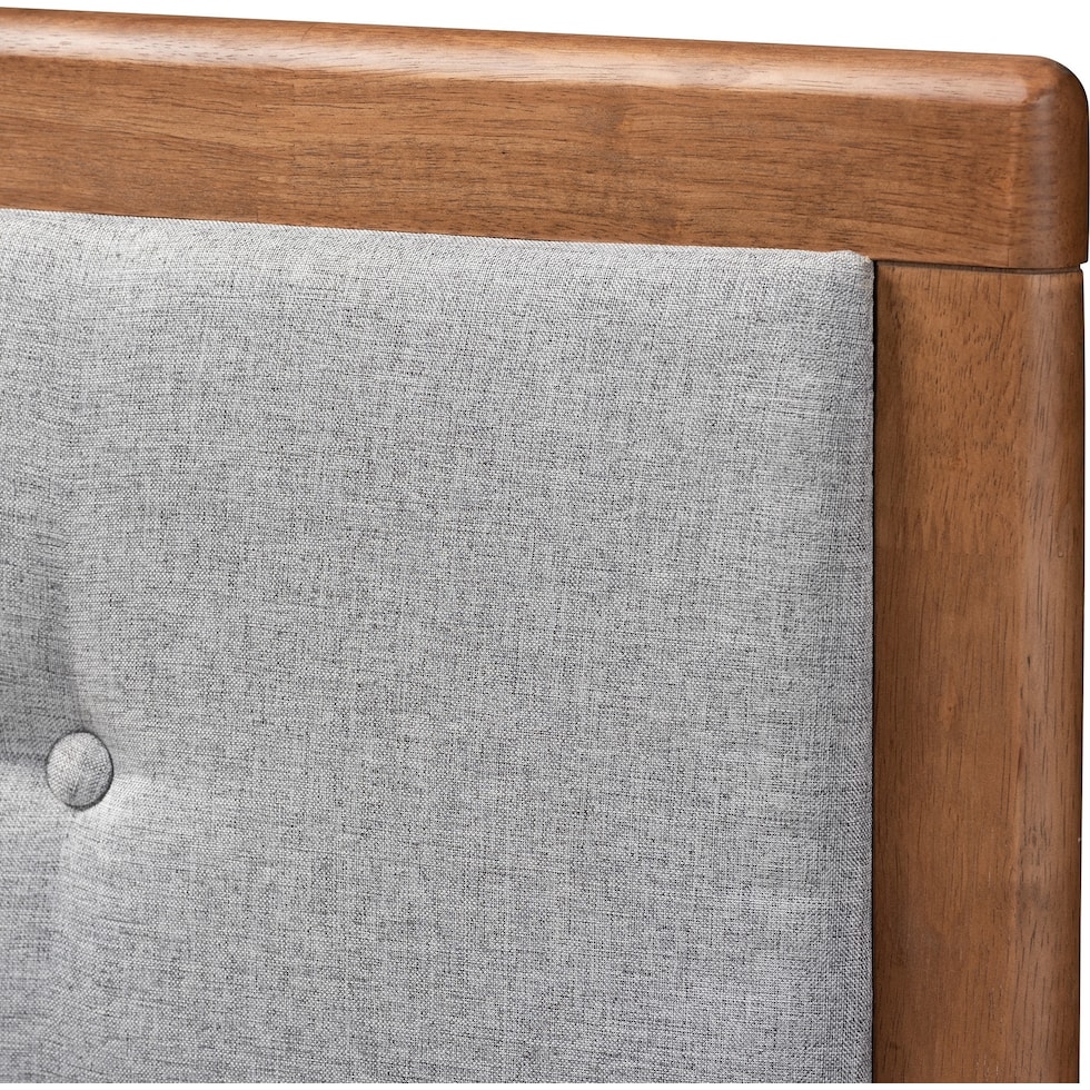 malmo gray queen headboard   