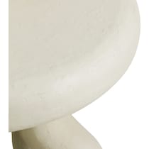 manasquan white side table   