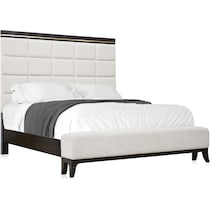 manhattan bedroom dark brown  pc king bedroom   