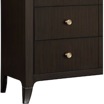 manhattan bedroom dark brown  pc king bedroom   