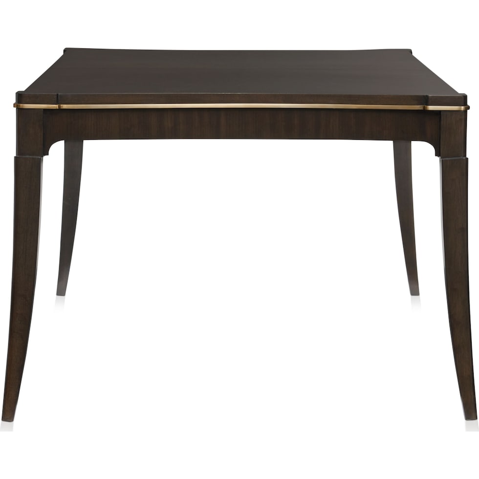 manhattan dining dark brown  pc dining room   