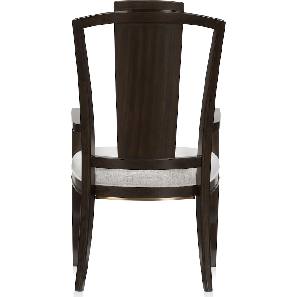 manhattan dining dark brown dining chair   