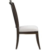 manhattan dining dark brown dining chair   