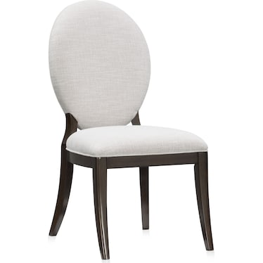 Manhattan Oval-Back Side Chair