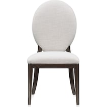 manhattan dining dark brown dining chair   