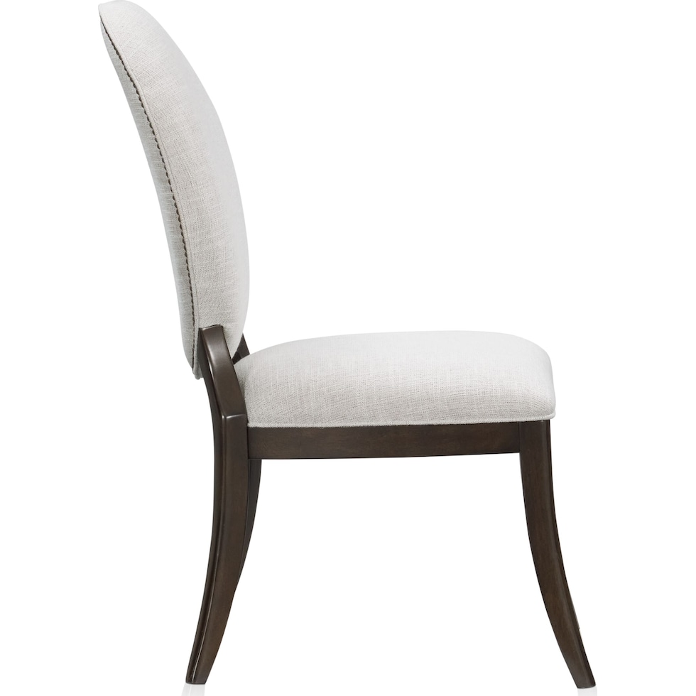 manhattan dining dark brown dining chair   