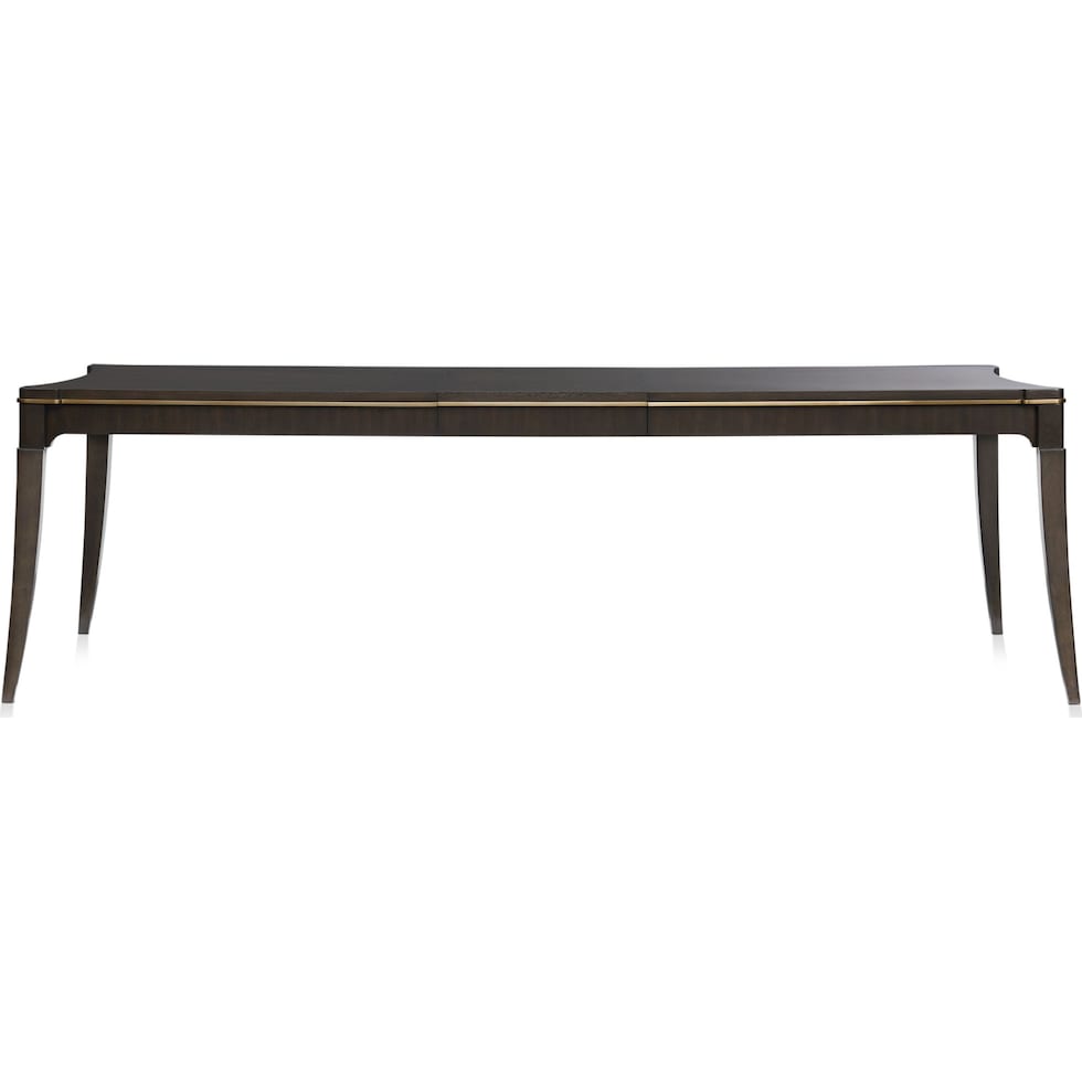 manhattan dining dark brown dining table   