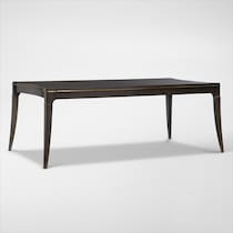 manhattan dining dark brown dining table   