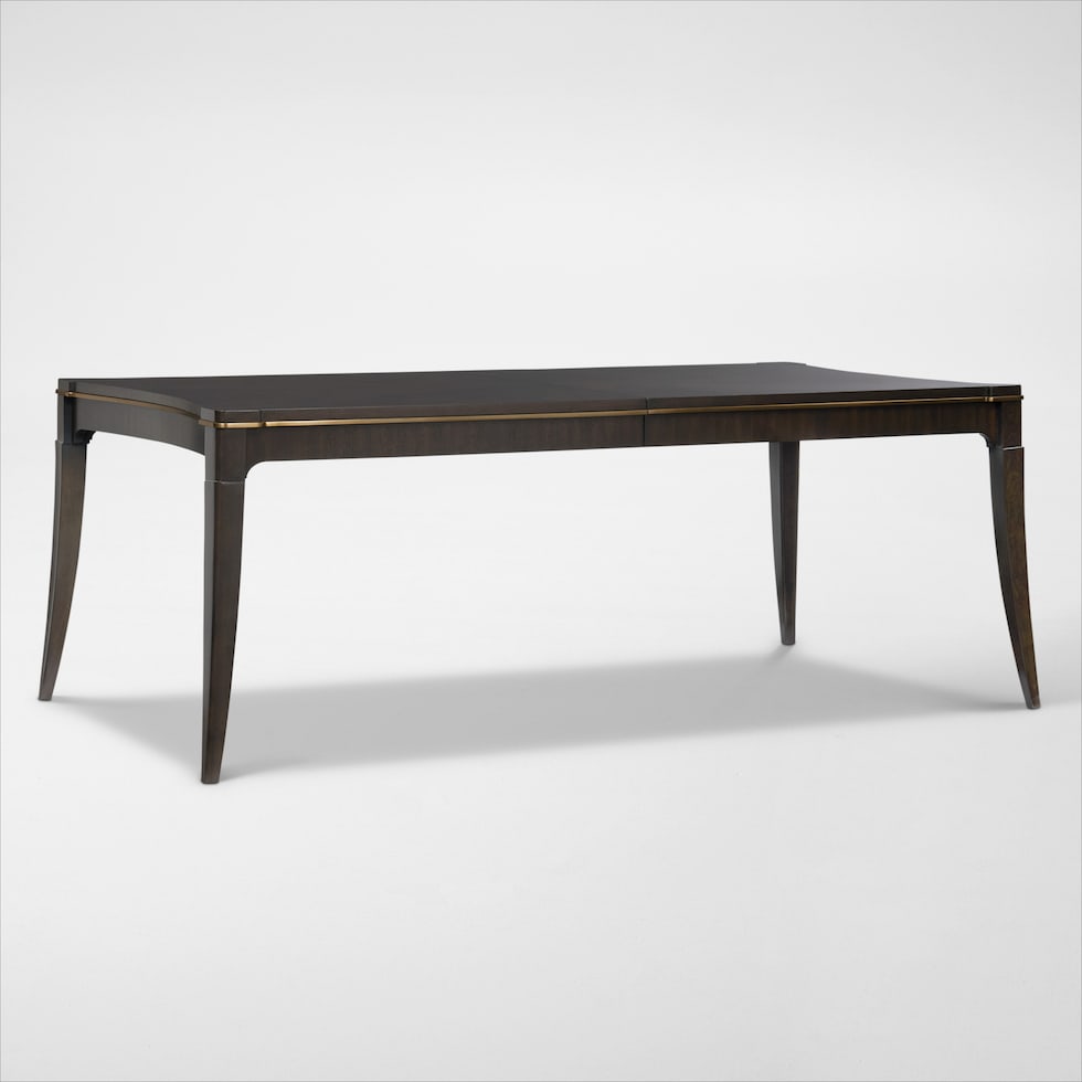 manhattan dining dark brown dining table web   