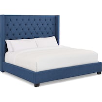 manhattan blue king bed   