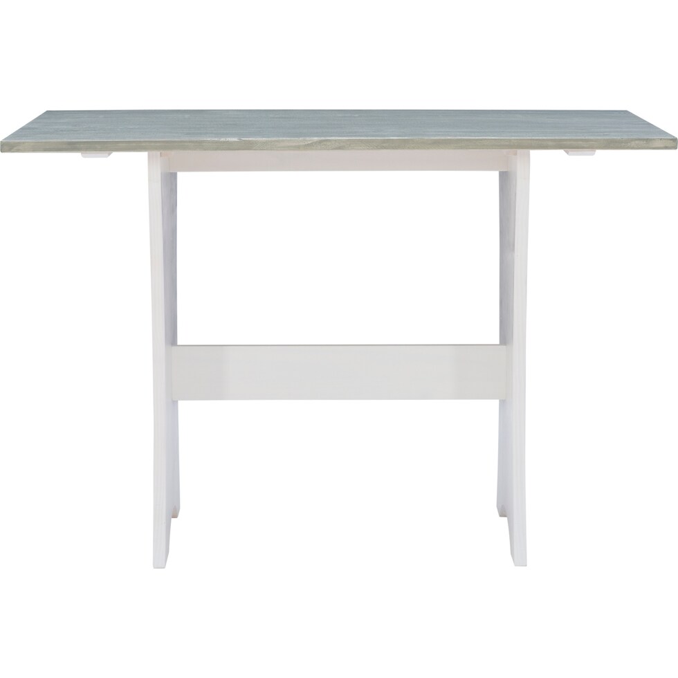 manny gray white corner nook   