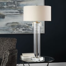 manti silver table lamp   