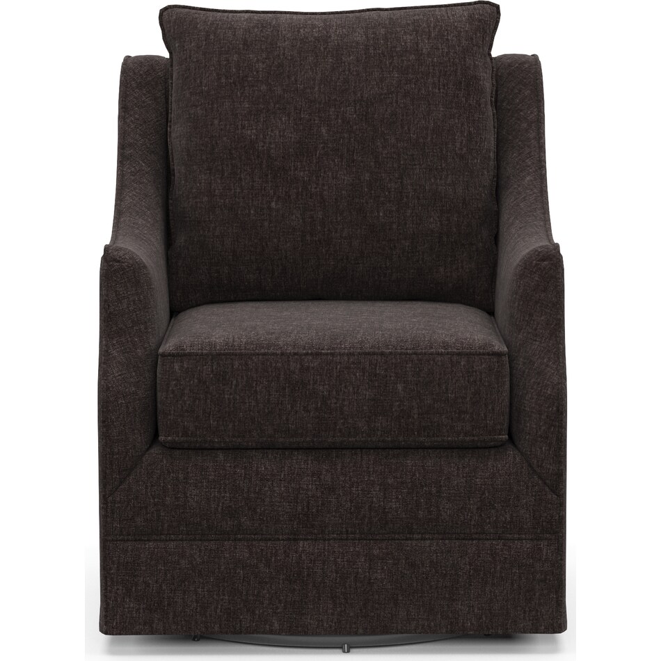 Mara Accent Swivel Chair Contessa Java Value City Furniture