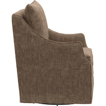 mara dark brown swivel chair   