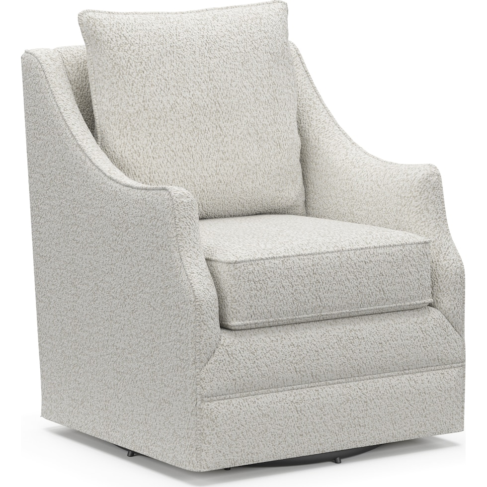 mara gray accent chair   