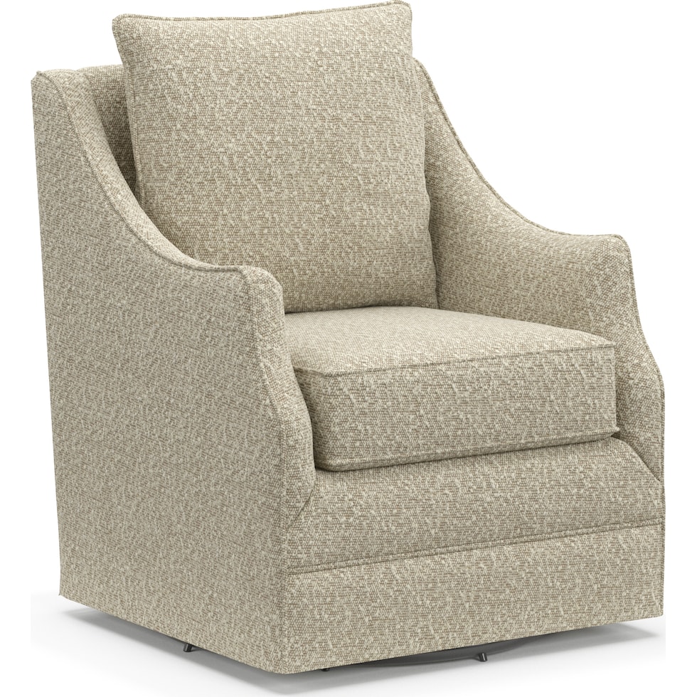 mara gray swivel chair   