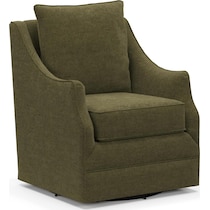 mara green accent chair   