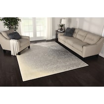 marbella ivory gray area rug  x    