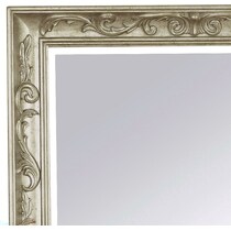 marceline silver floor mirror   