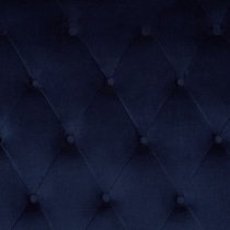 marcella blue queen upholstered bed   
