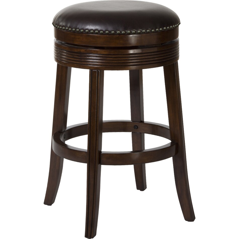 marcie dark brown bar stool   