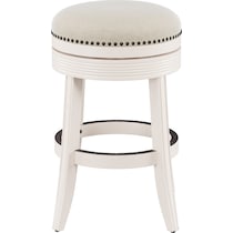 marcie white counter height stool   