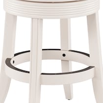 marcie white counter height stool   