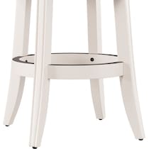 marcie white counter height stool   