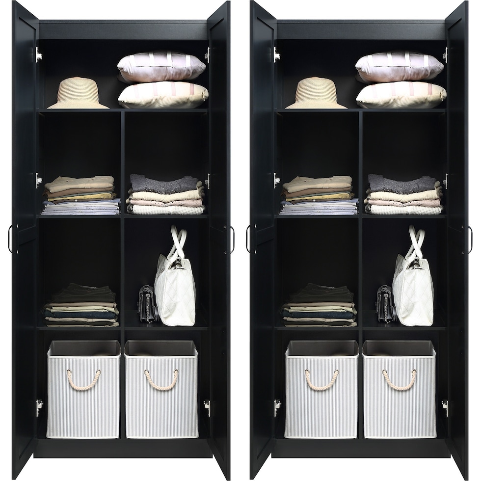 marcille black closet   