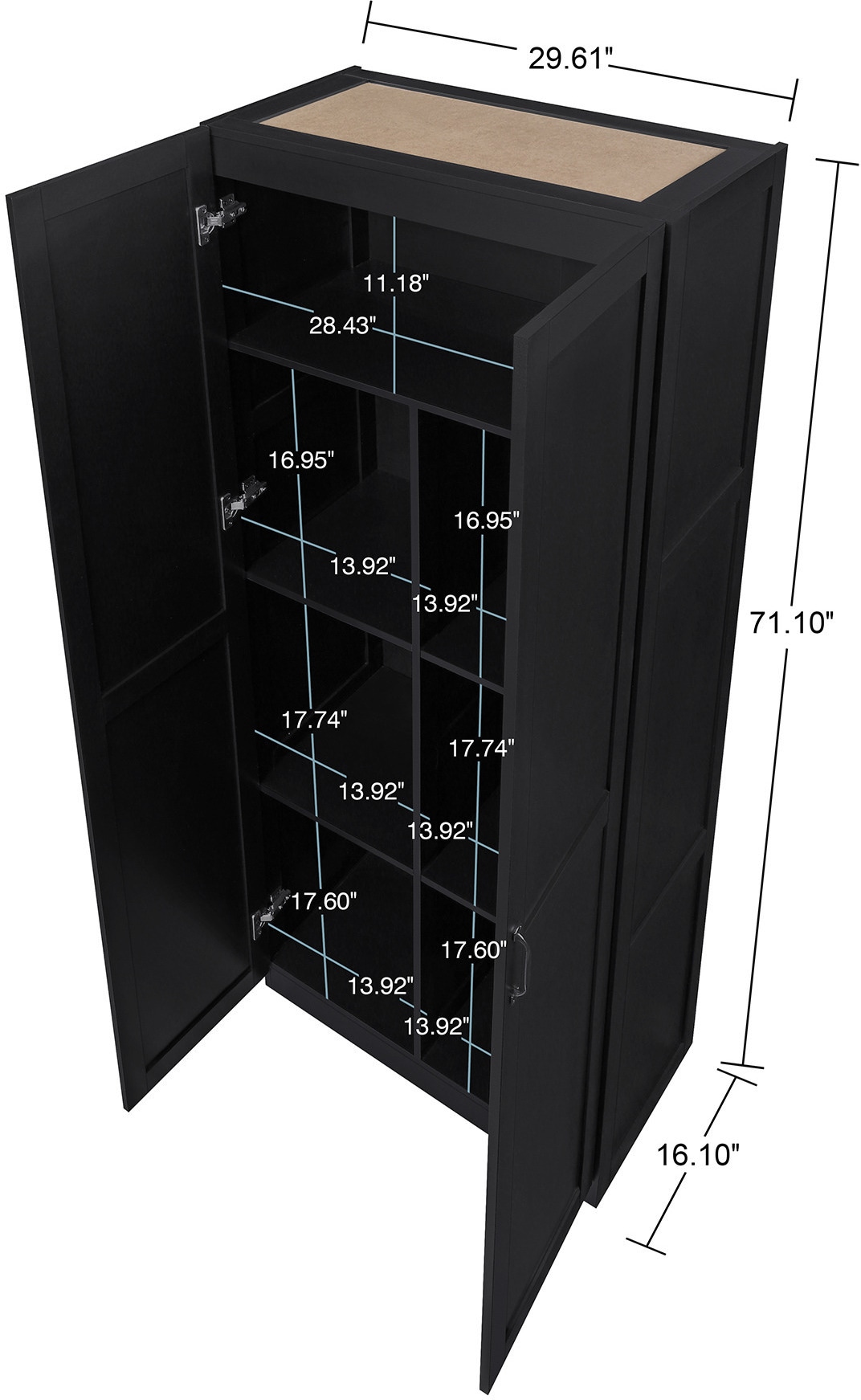 Choco closet◎　1120 Marcille Closet | Value City Furniture