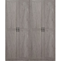 marcille gray closet   