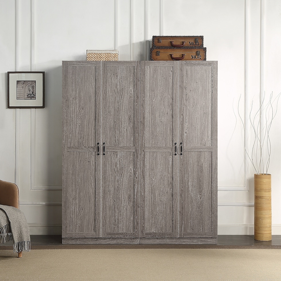 marcille gray closet   