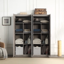 marcille gray closet   