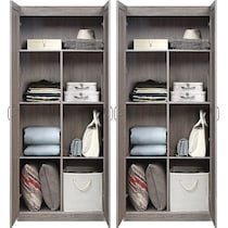 marcille gray closet   