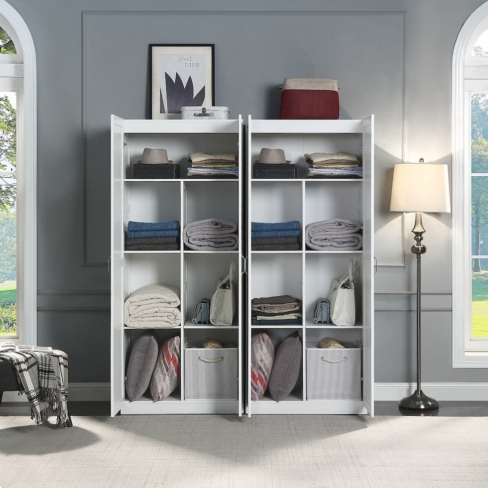 marcille white closet   