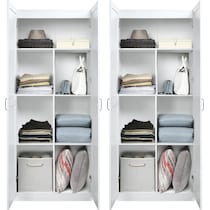 marcille white closet   