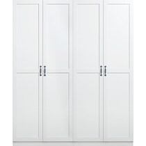 marcille white closet   