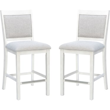 Calah Set of 2 Counter-Height Stools