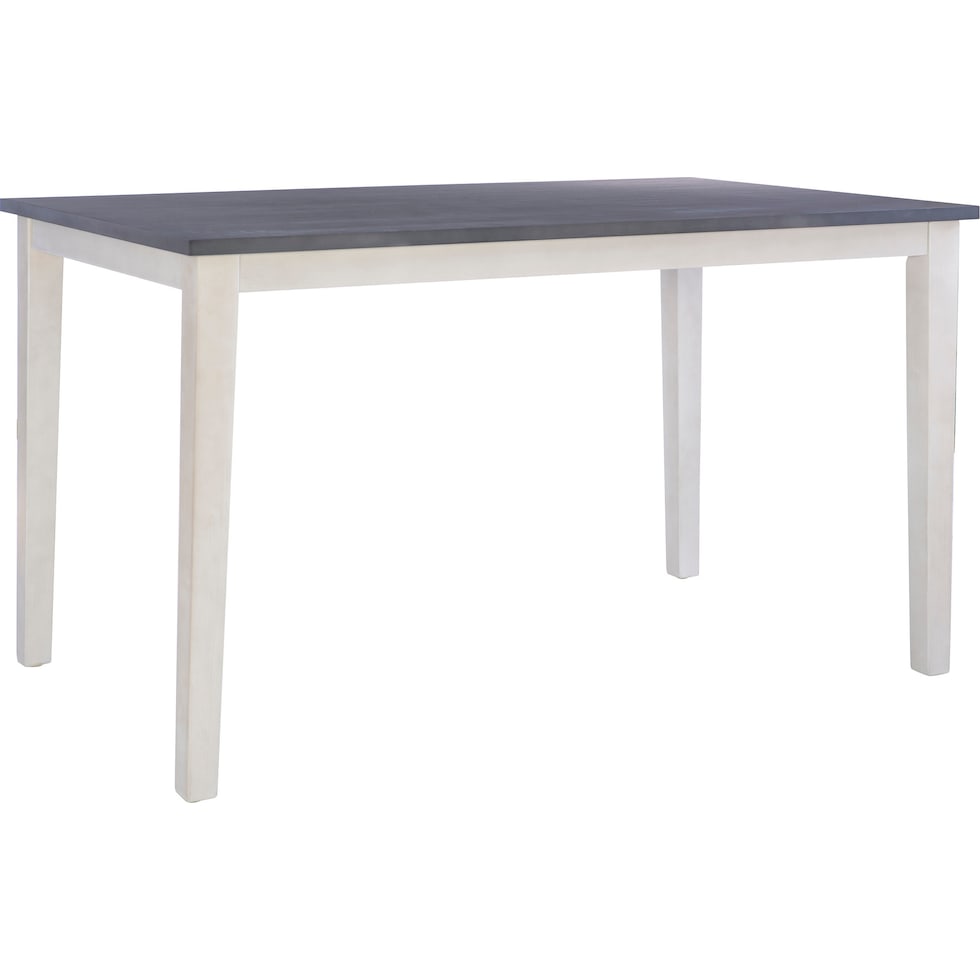 marcum white counter height table   