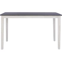 marcum white counter height table   