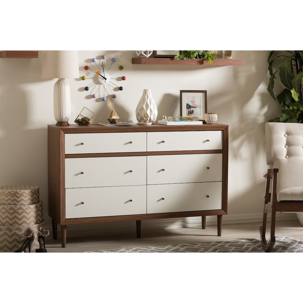 margi white dresser   