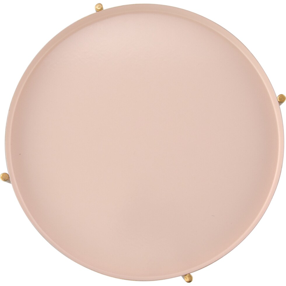 margot white gold side table   