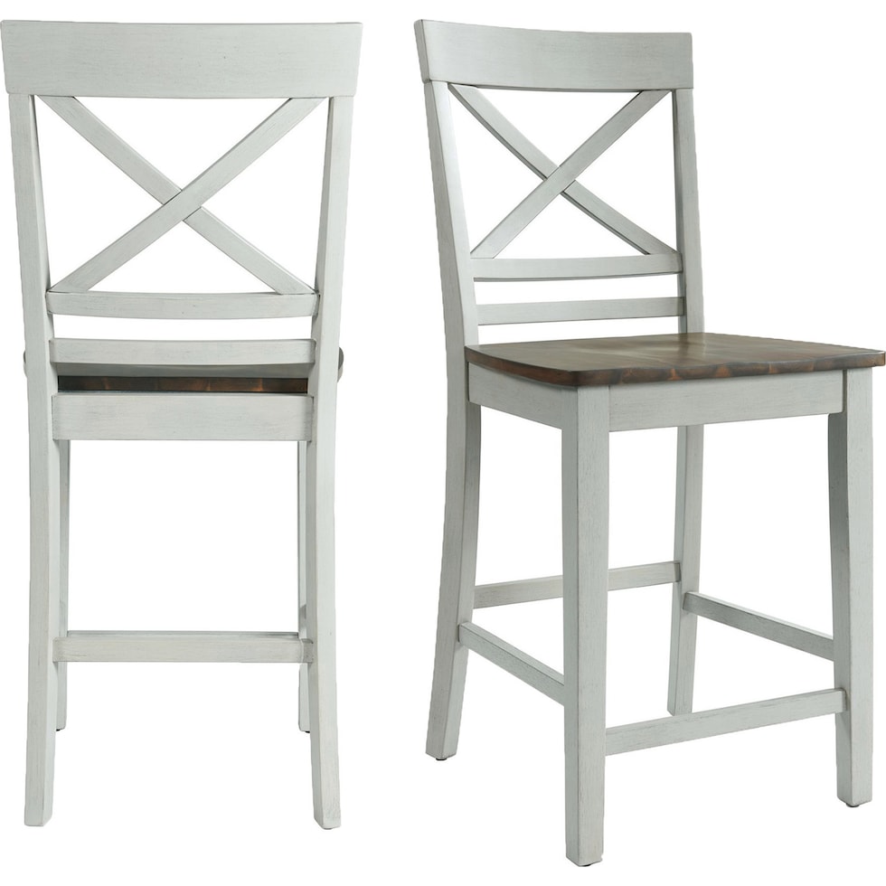 marguerite gray counter height stool   