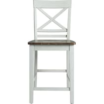 marguerite gray counter height stool   