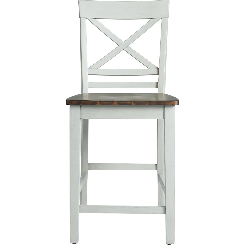 marguerite gray counter height stool   