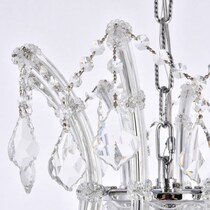 maria theresa chrome chandelier   