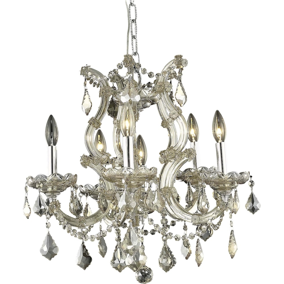 maria theresa glass chandelier   