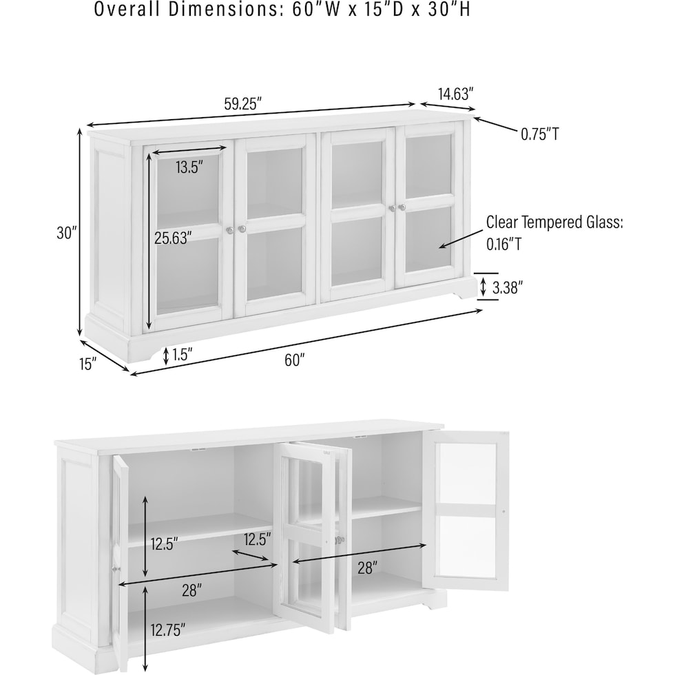 maria blue sideboard   